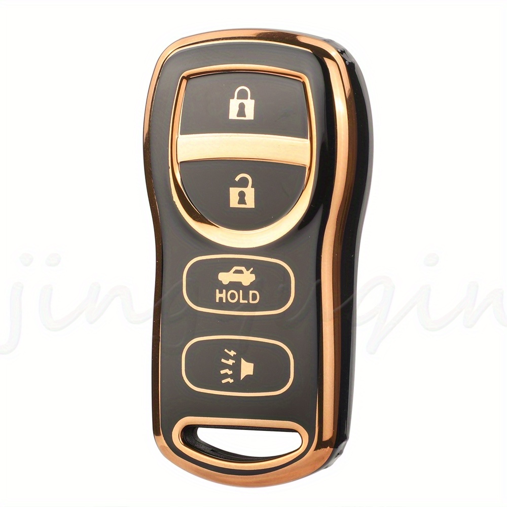 TEMU Jyq Tpu Auto Car Key Case Cover For Tiida Sentra T30 Altima Frontier Maxima For Ja60