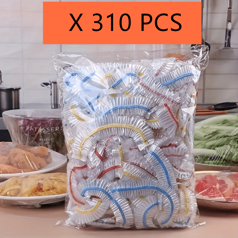 Disposable Plastic Wrap, Food-grade Household Plastic Food Storage Bags, Elastic Plastic Food Cover Bags, Kitchen Supplies, Kitchen Gadgets