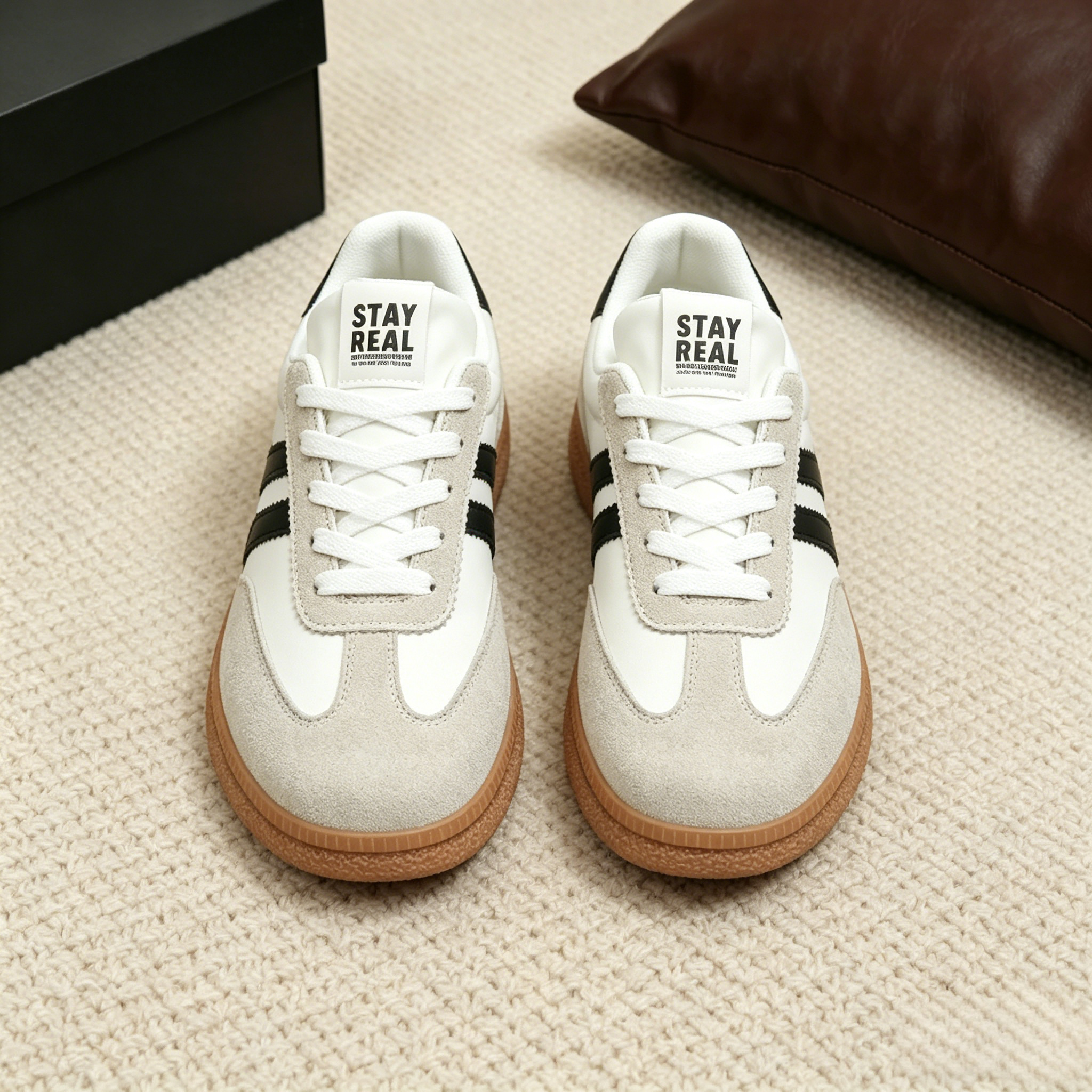 Women'* Sneakers with Thick Platform Sole & Cushioning - Non-Slip Low Heel  Lace-Up Sneakers Suitable for Walking, Tennis,, Casual Wear - Wide Width *  Fit, Color * Blowout, Women Shoes