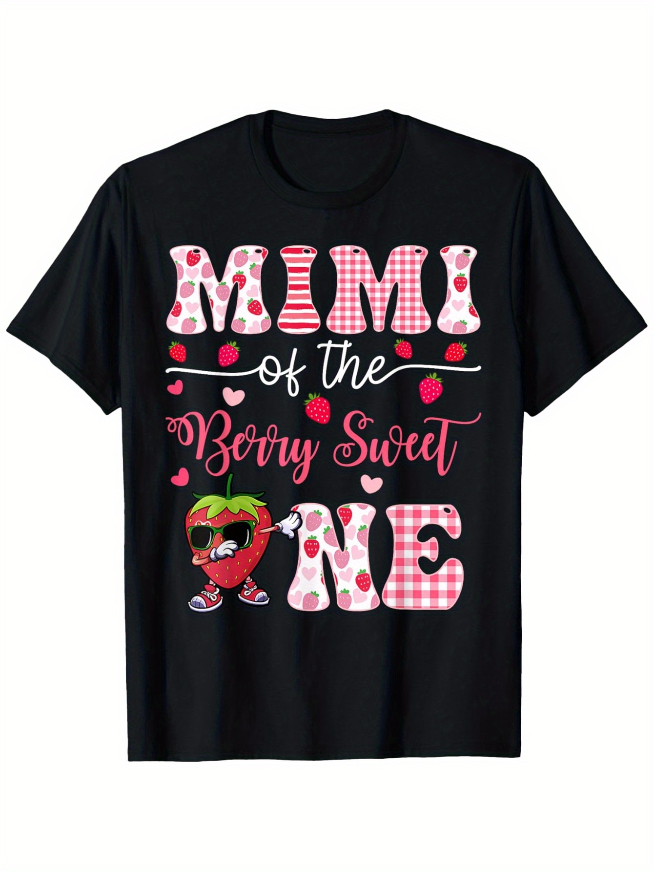 mens strawberry shirt sold on Temu United States