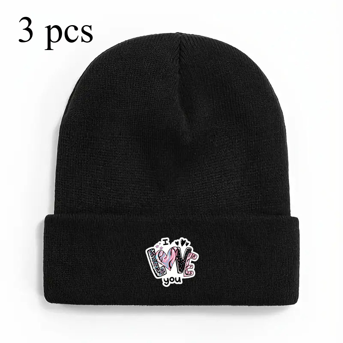 I Hate People Embroidered Beanie