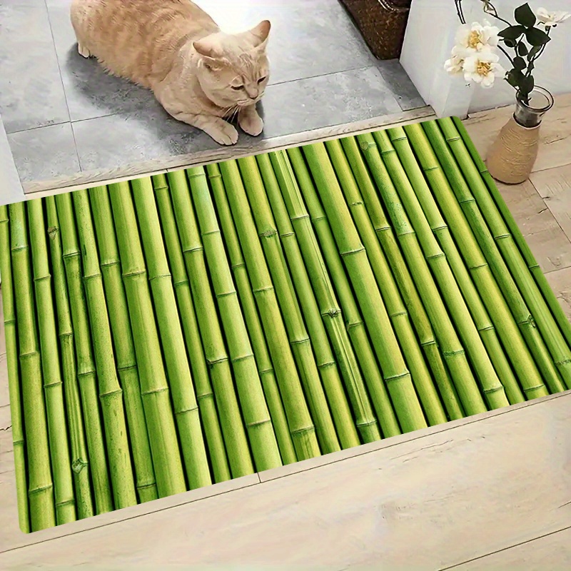 TEMU Jit1pc Alfombra de Cocina Gruesa de 1.1Cm, Alfombra de Piso con Estampado de , Gruesa, Resistente al , Adecuada para la Decoración del Hogar,