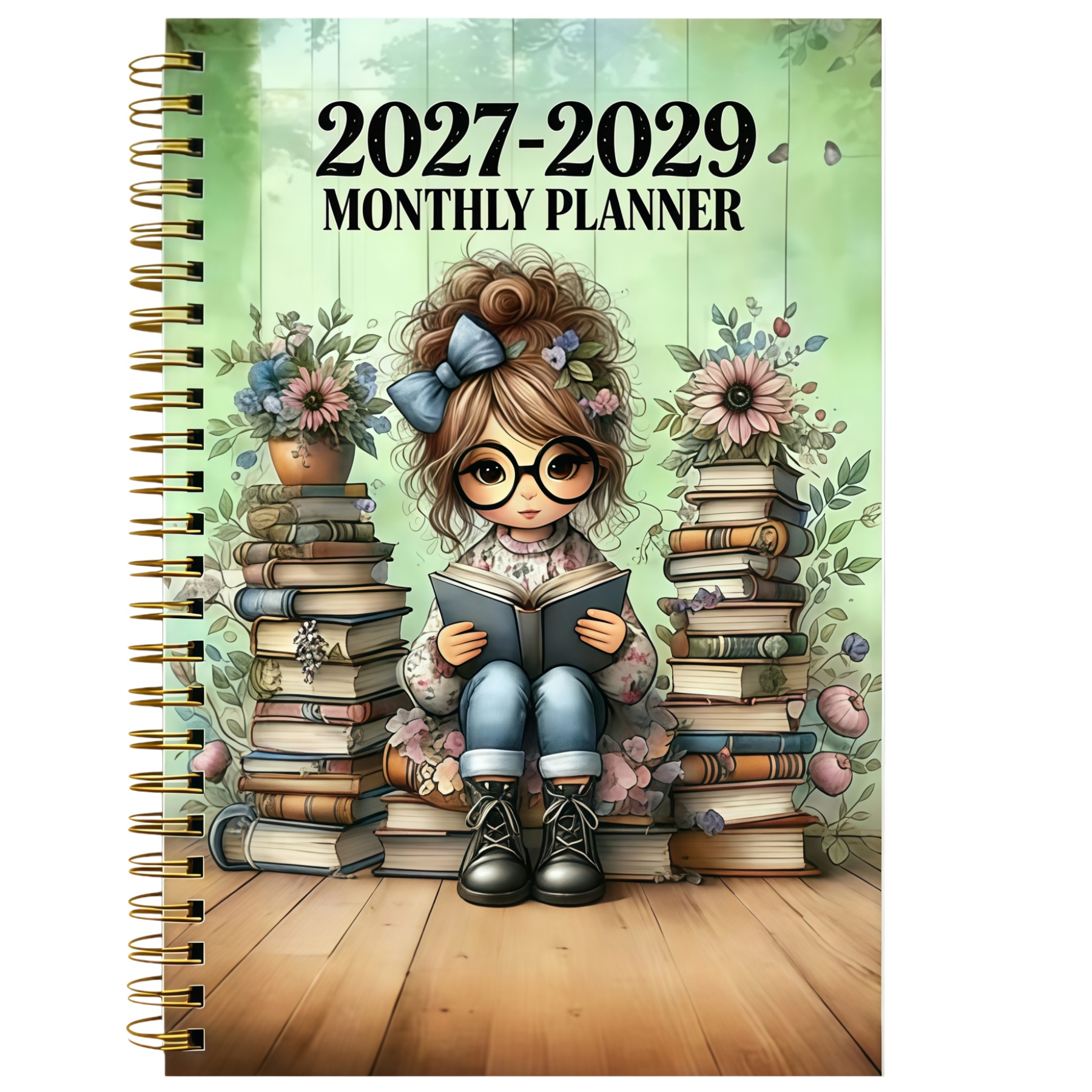 Image of 2027-2029 Monthly Plan Book, 36 Monthly Plans/calendars For 3 Years, 2027- December 2029, 5.5-inch X 8.3-inch, With Important Holiday Tips, Easy Annual Financial Expenditure And Income