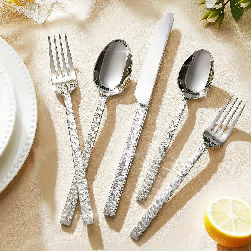 40pcs silverware set 8 1810 stainless steel heavy duty flatware set tableware cutlery utensil sets dishwasher safe thanksgiving christmas halloween easter mothers day fathers day thanksgiving decorations christmas decorations halloween decorations easter decorations mothers day decorations fathers day decorations thanksgiving tableware christmas tableware halloween tableware easter Product details 2