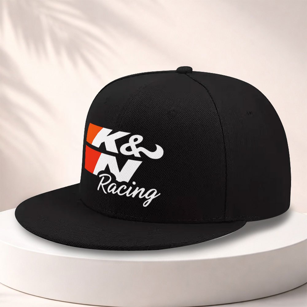 TEMU 1 Casquette de baseball KN Racing Hip Hop à bord plat pour homme - Mode , sport de - Un article indispensable pour les personnes tendance -