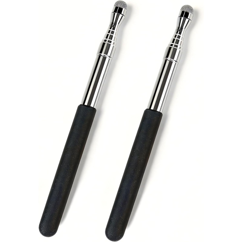 TEMU 2pcs Telescopic Teacher Pointer For Whiteboards And Touchscreens, Extendable And Retractable, Tip, Non-slip Handle, Meeting Presenter