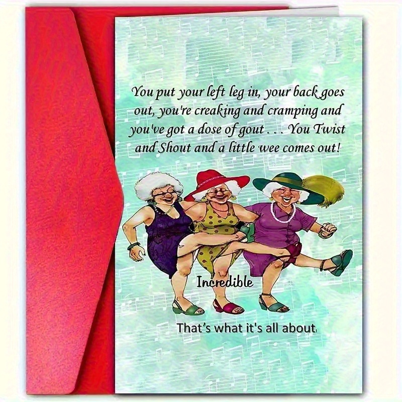 TEMU 4pcs (2 Envelopes + 4.72inch Greeting Cards) Fun Friendship Greeting Card Set, Including Envelopes (2 7.09inch), Suitable For , , , Thank You,