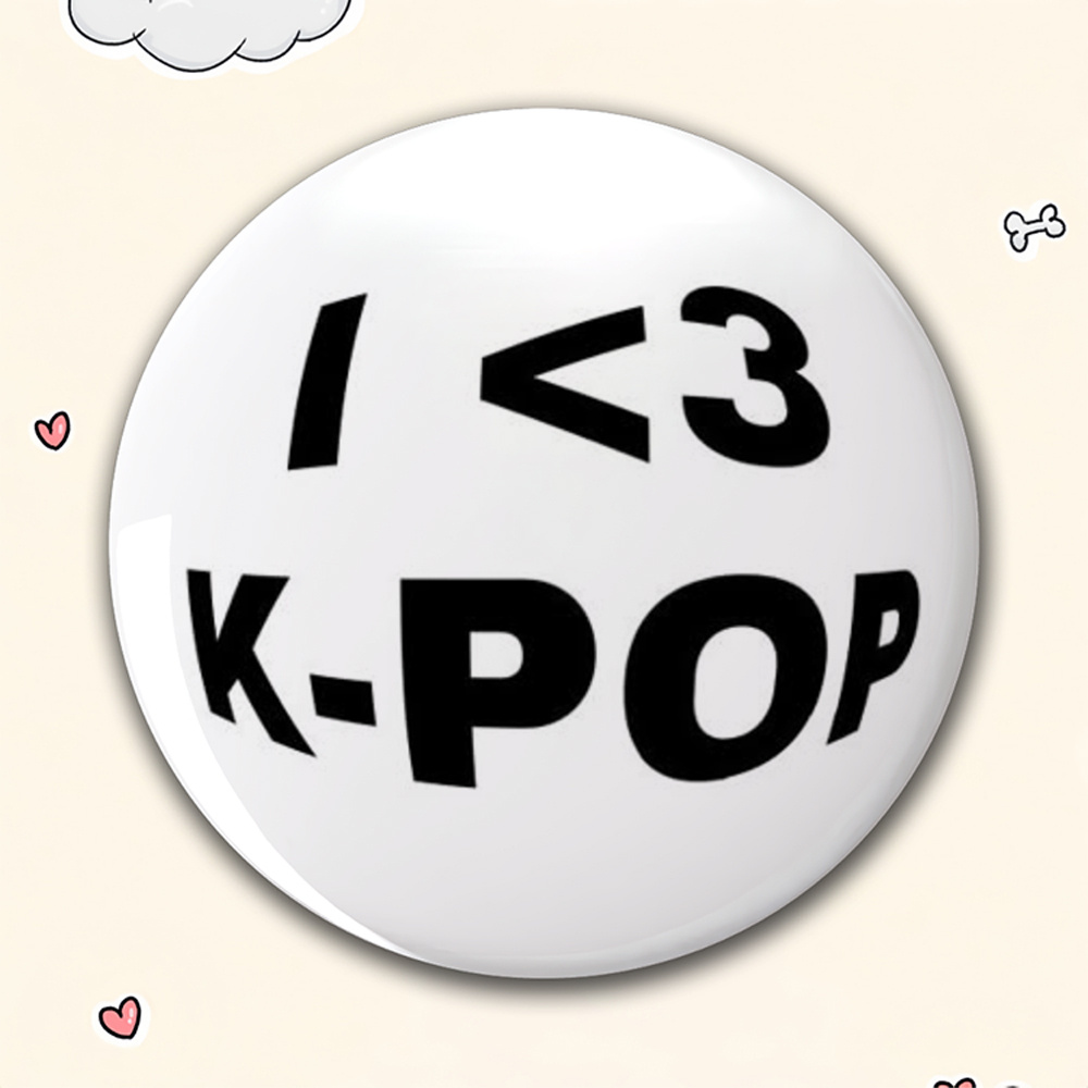 TEMU 2d Flat, 2d Flat - Men's Casual Circular Badge, Anime Cartoon Brooch, Fashionable And Gorgeous Accessory, Unisex Pin, Suitable For Fun Gifts