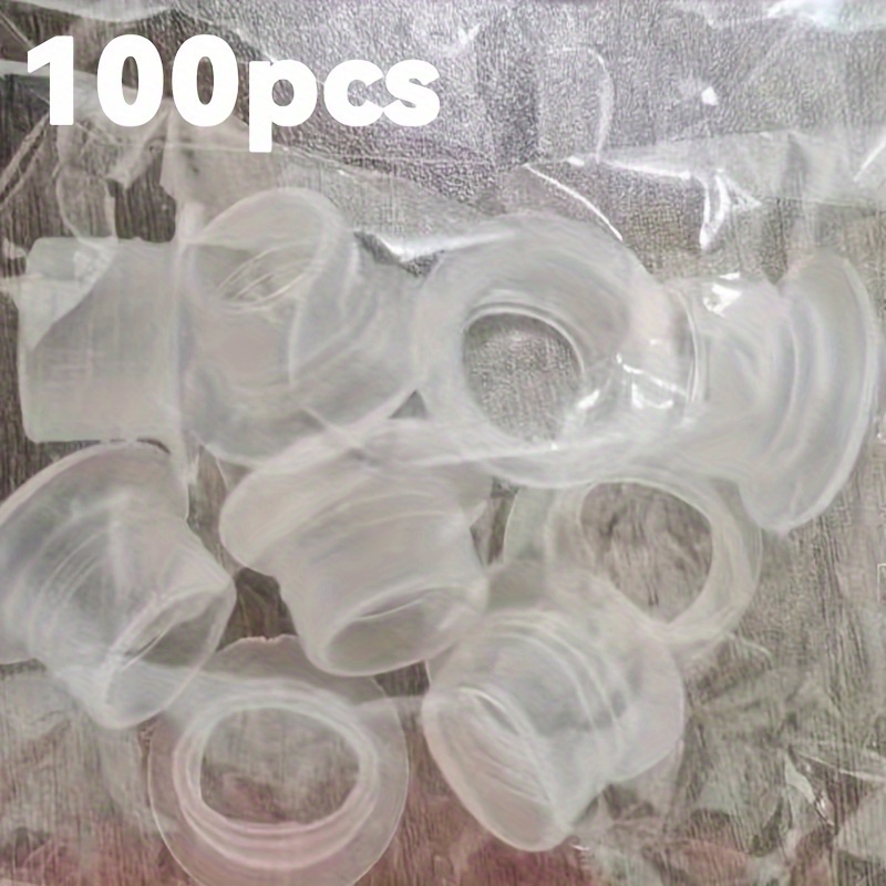 E-shop 100 Wasserhahn-Dichtungsringe, langlebiger Kunststoffdichtungsmittel, geeignet für heiße und kalte Wasserleitungen, einfache Installation,
