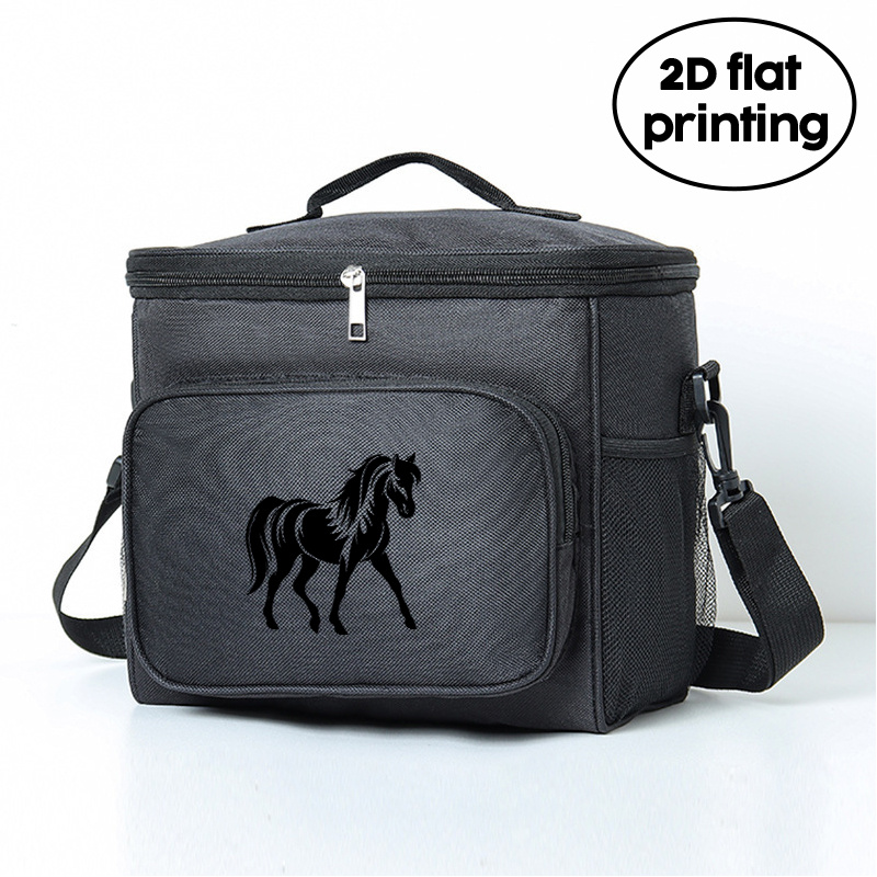 TEMU Sac à déjeuner isotherme conçu pour la portabilité, doté d'une grande et d'un design élégant de cheval. Idéal pour les boîtes à lunch ou les