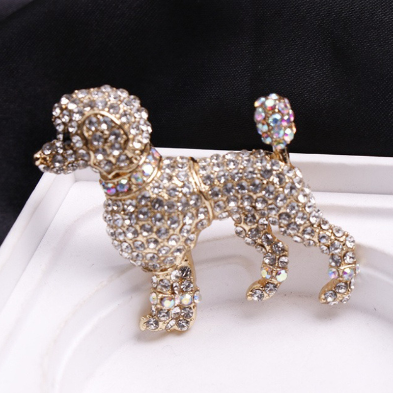 dog brooch sold on Temu United States
