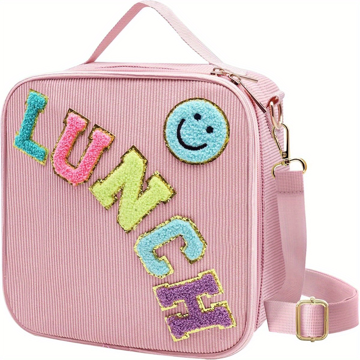 HINTSAN Lunch Box Lunch Bag For Women Adults Men, Reusable Cute Lunch