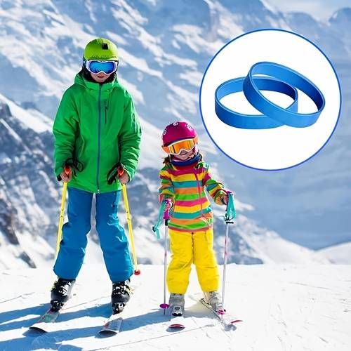 14pcs durable rubber ski brake bindings 6 5 and install suitable for all with rings beginners and enthusiasts