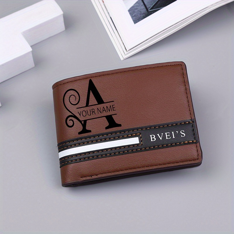 Billetera Plegable Billeteras Grabadas Cartera Plegable Para