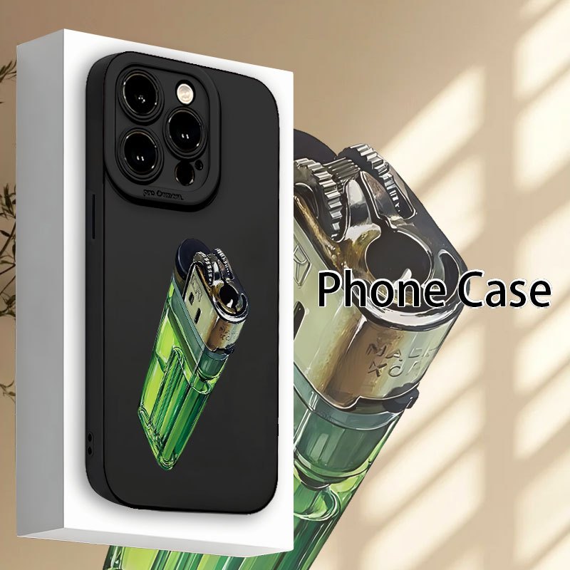 cigarette lighter phone case lighter phone case sold on Temu United States