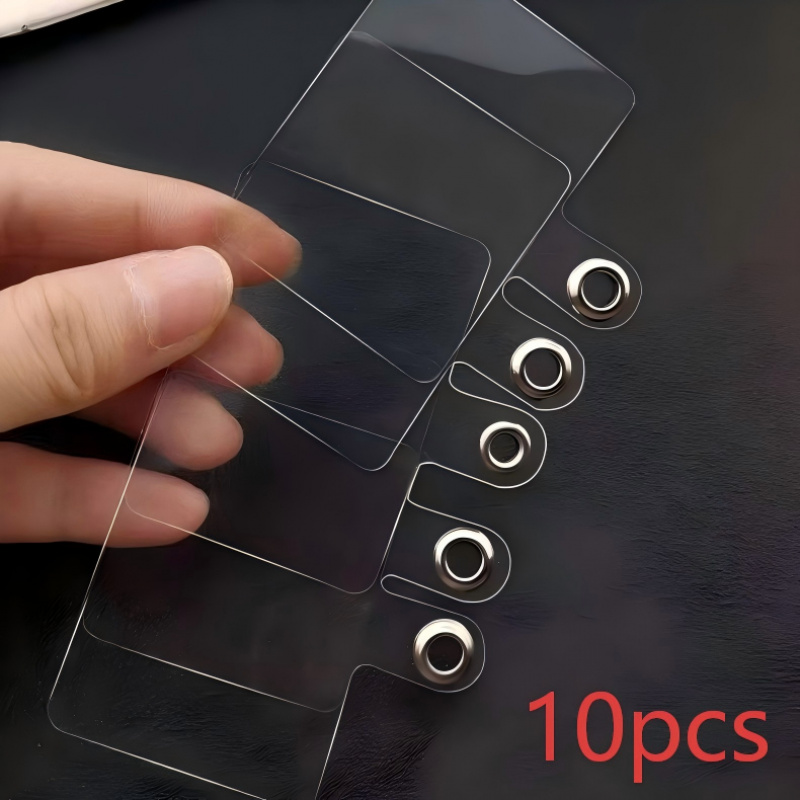 TEMU 10 piezas de conectores para cordón de de teléfono, separadores transparentes antipérdida y anticaída para pulseras, etc., accesorios de dije