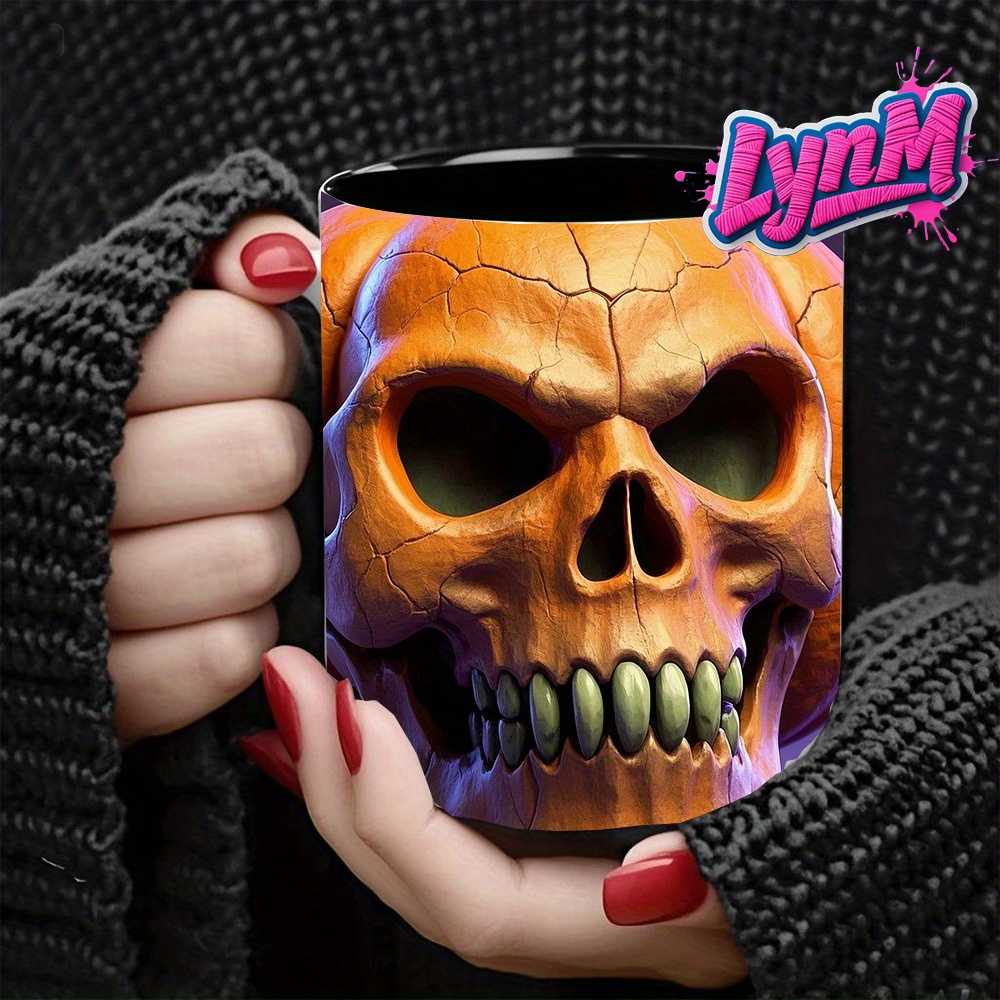 TEMU Ceramic Coffee Cups, Beverage Cup, Water Cup, Printed, Summer, Multi-shaped, Cups, Festival Gifts, Graduation Gifts, Father's Day Gifts, Christmas, Gifts