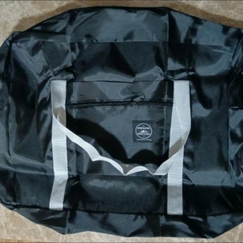 TEMU Large Capacity Moving Luggage Storage Bag, Foldable Portable Clothes Storage Bag, Multi-functional Travel Airplane Bag, Wear-resistant Handbag,