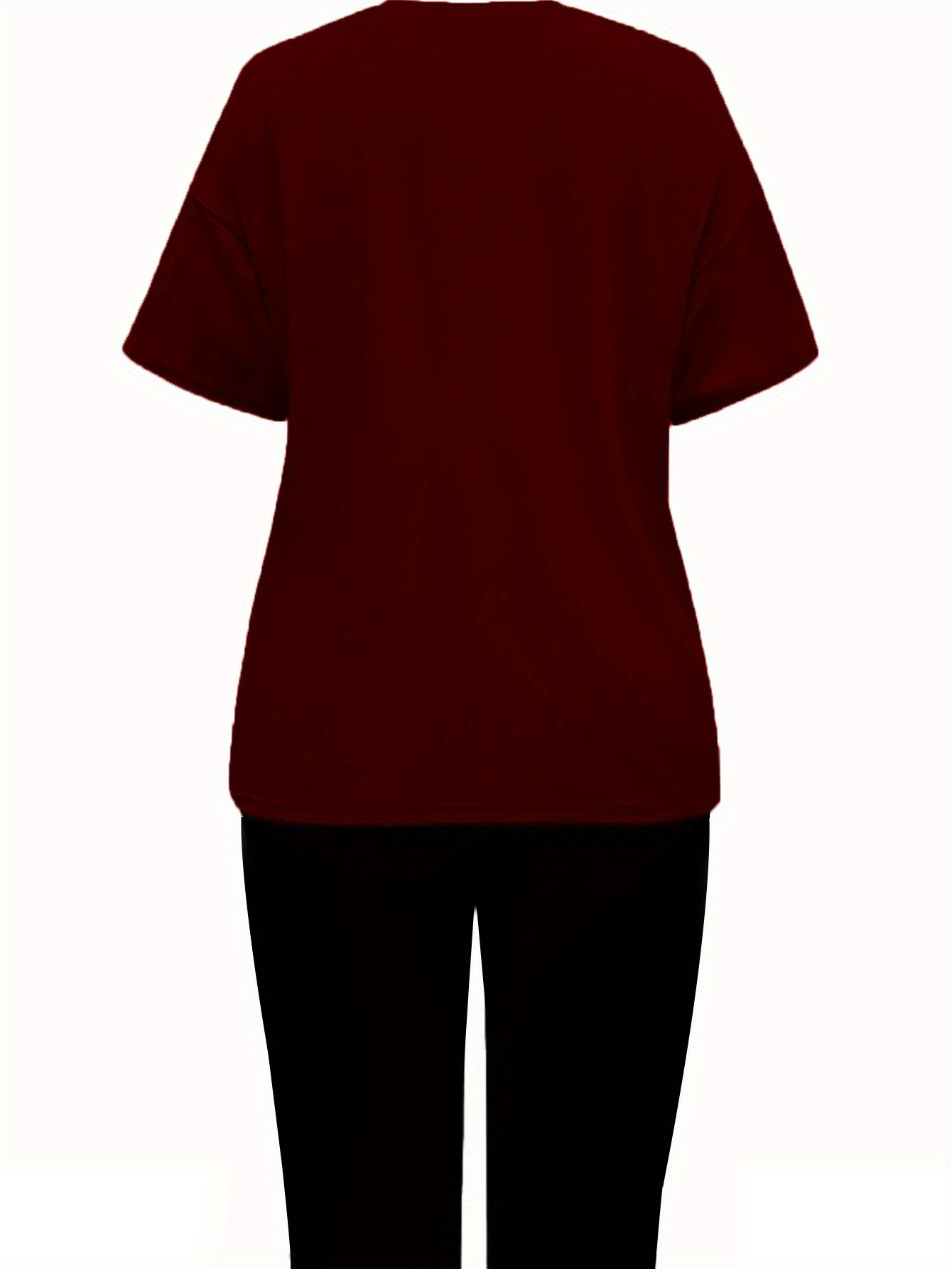 T-Shirt Femme Imprimé Papillon — Style Fleuri Printemps, été, automne et hiver - Ensemble mode femme à manches courtes avec imprimé papillon rimeur neuf. Tenue décontractée saisonnière, design ludique, costume stylisé, vêtements durables, lavable en machine, habillement féminin