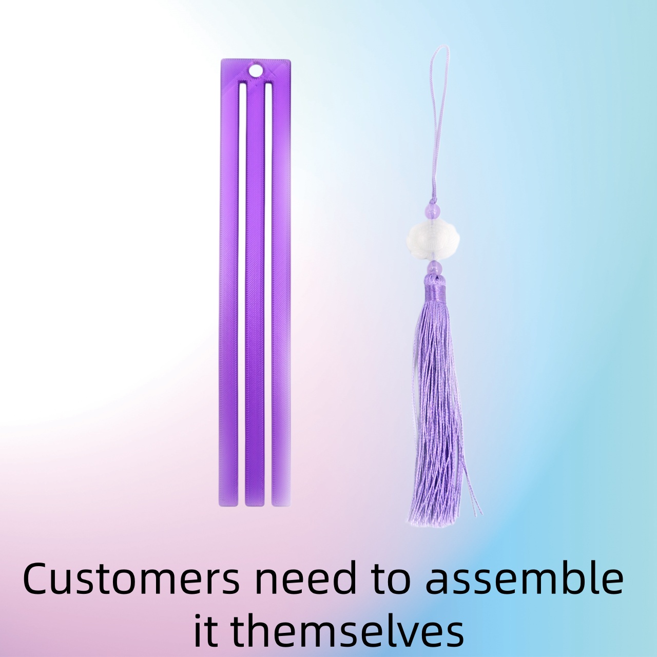 TEMU Diamond Painting Specific Positioning Ruler, Tassel Bookmark, Diamond Painting Cloth Storage, Fixed Release Paper, Essential Tool For Diamond