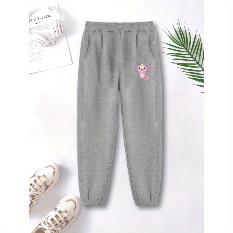 

Pink Axolotl With Crown Women's Sweatpants