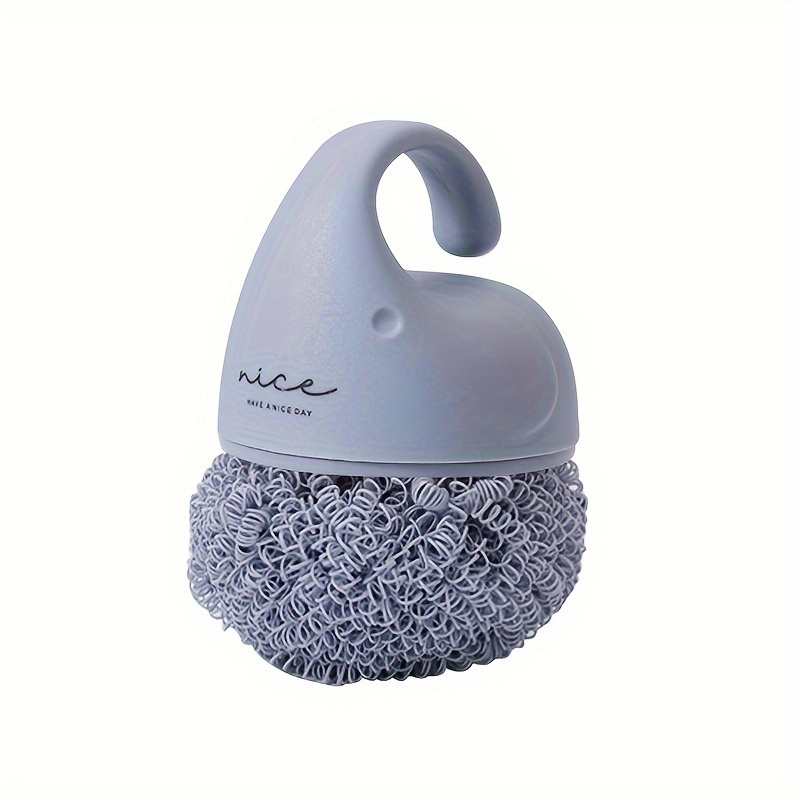 short handle polyester cleaning ball household cleaning brush household kitchen short handle dishwashing brush pot brush unable to remove thread ends details 5