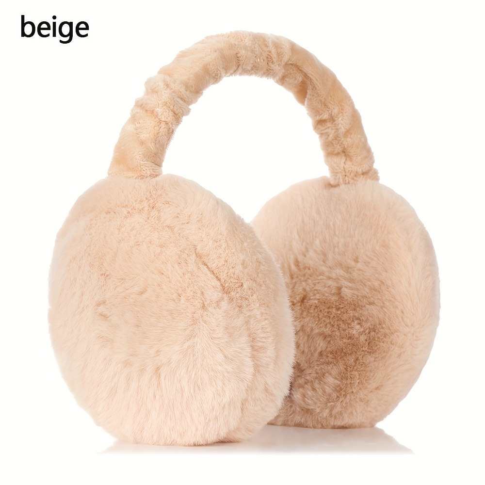 Ultra-Soft Plush Earmuffs - Warm, Foldable, Comfortable, Coldproof Ear Warmers for Winter Outdoor Activities - Design for Men and Women details 9