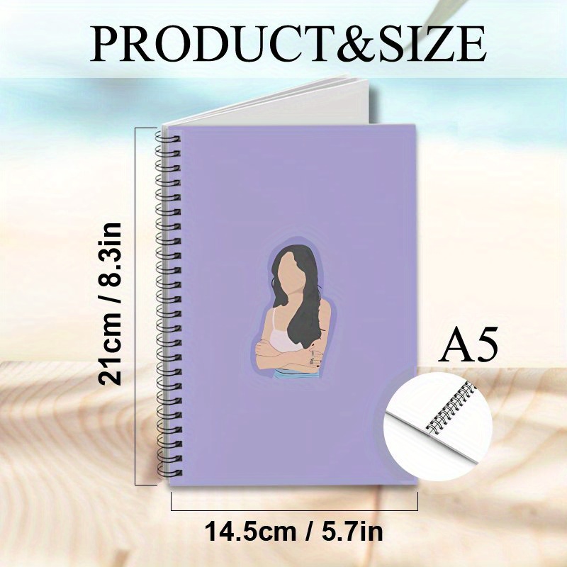 TEMU A Spiral Notebook Featuring The European And American Sour, -taking In Offices, Schools, And For. It Makes A Great Gift For , For Back-to-school