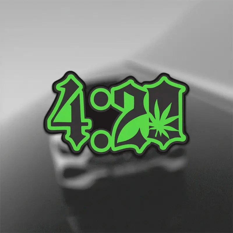 10/20/50pcs Hemp Leaves Weed Smoking Stickers Funny Characters Motorcycle Scooter Guitar Phone Case Vinyl Decal Sticker Bomb - 26