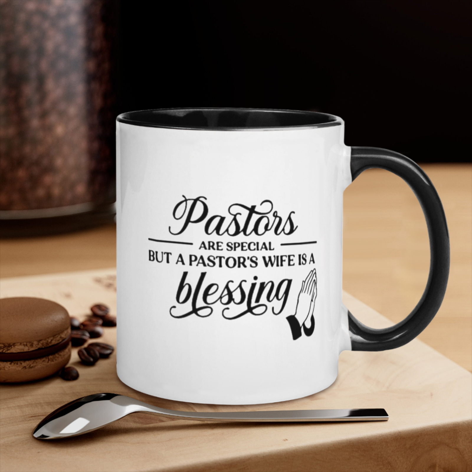 

's " Mug - Dishwasher & Safe, For Clergy Spouses,