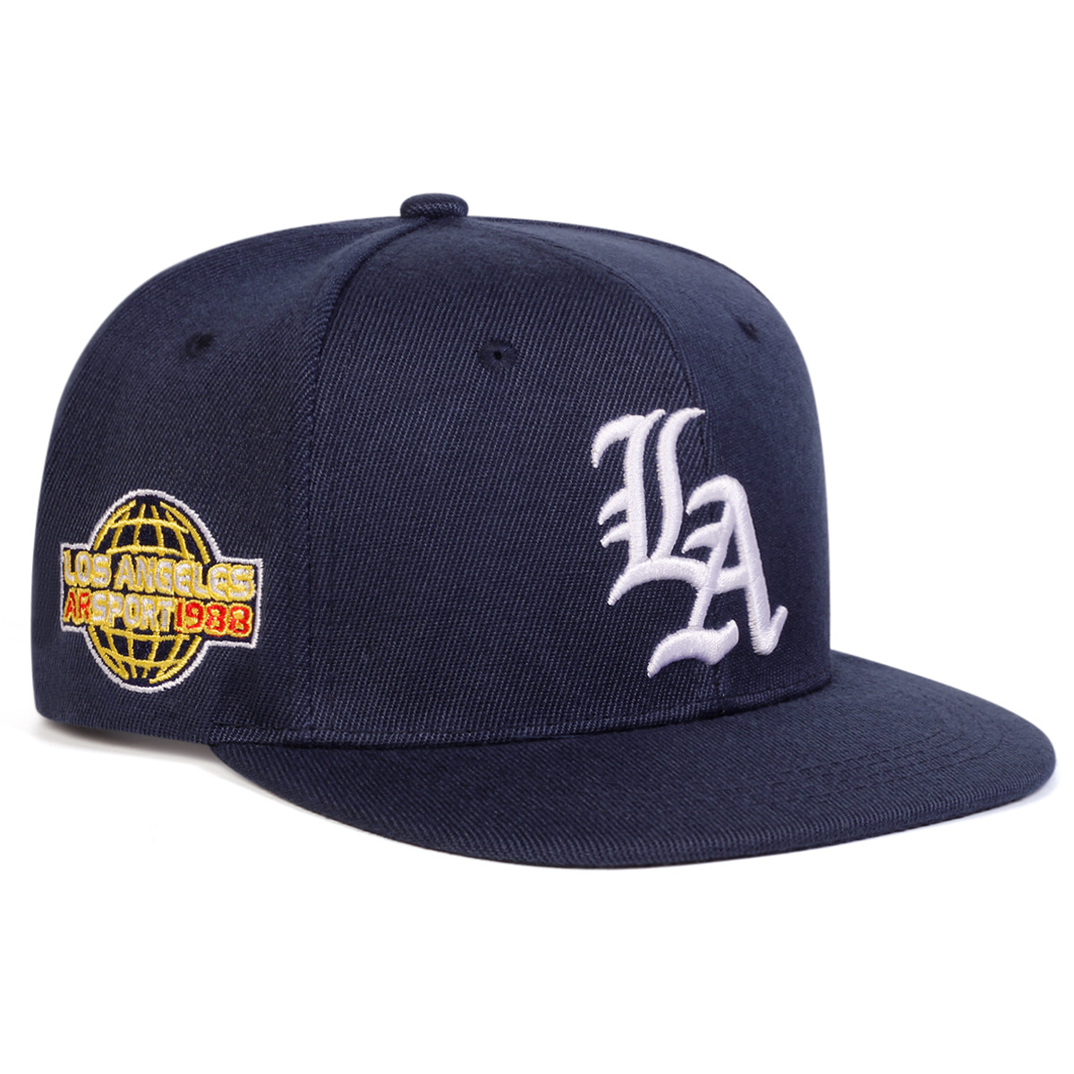 TEMU 1 Men's Gothic La Baseball , Hip Hop Hat, Outdoor Adjustable Fashion Casual , Suitable For Spring And Autumn , Travel, Beach Parties