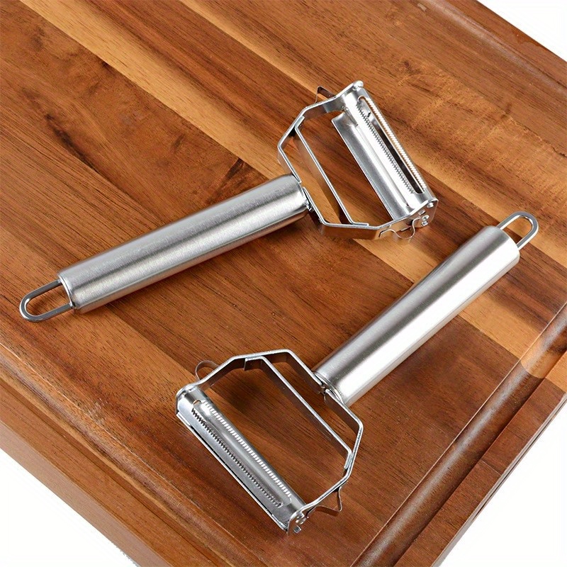 TEMU 2pcs, Fruit Peeler, Kitchen Vegetable Peeler, Potato Peeler, Vegetable , Fruit Grater, , Multifunctional Vegetable Cutter, Melon Planer, Fruit