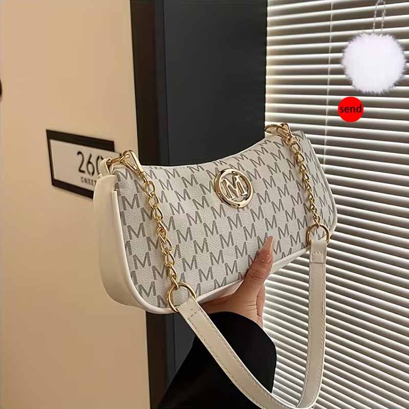 TEMU Ladies' Crossbody Bag - Men's And Women's High End Versatile Shoulder Bag Small Backpack Daily Commuter Bag Multi Functional Shoulder Travel Bag