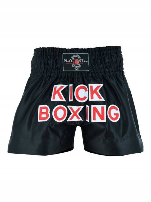 Competitive Kickboxing & Shorts - Black Suitable for Fighting,, Gym Workouts, Machine Washable Fighting Pants with Non, Athletic Shorts for Training and Matches