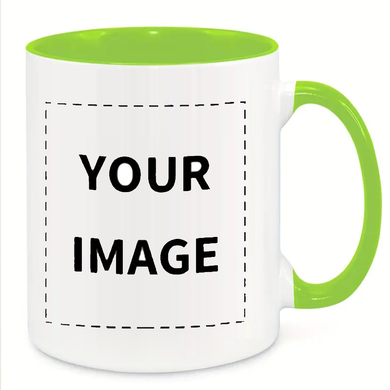 1 custom photo text coffee mug personalized gift for valentines day christmas anniversaries hand wash only round h shape handle cup for couples   use custom photo cup custom text mug construction coffee cup