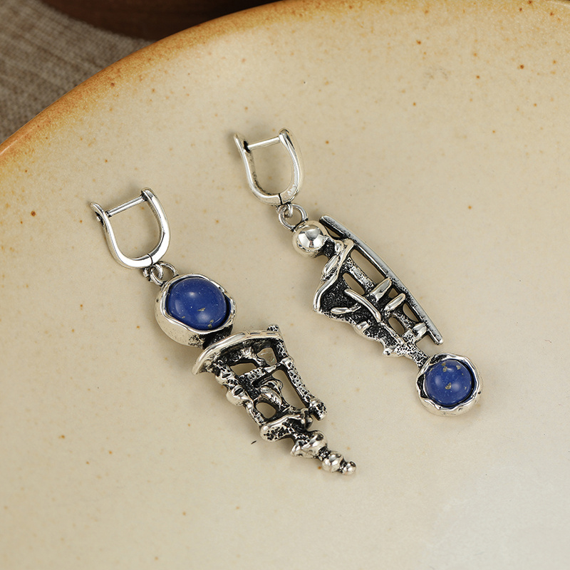 Women's Handcrafted Bohemian Style Earrings with Intricate Patterns