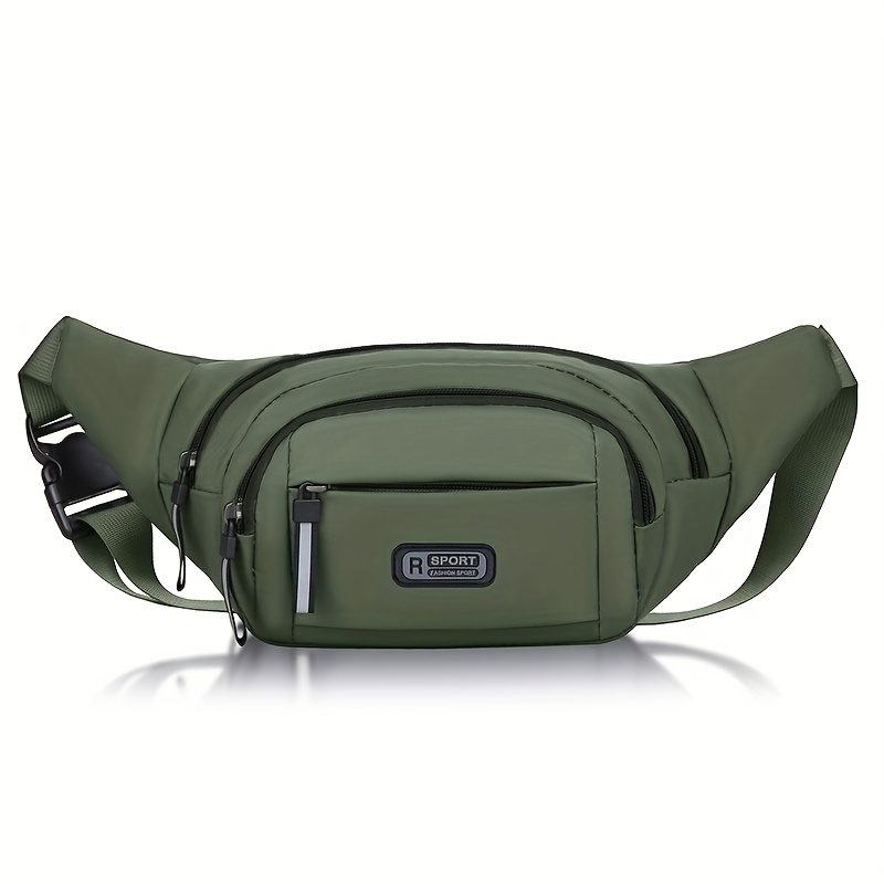 TEMU Borsa a tracolla con chiusura a cerniera - marsupio o borsa a spalla e , design a scomparti multipli sia per che per donna, //blu navy, un per