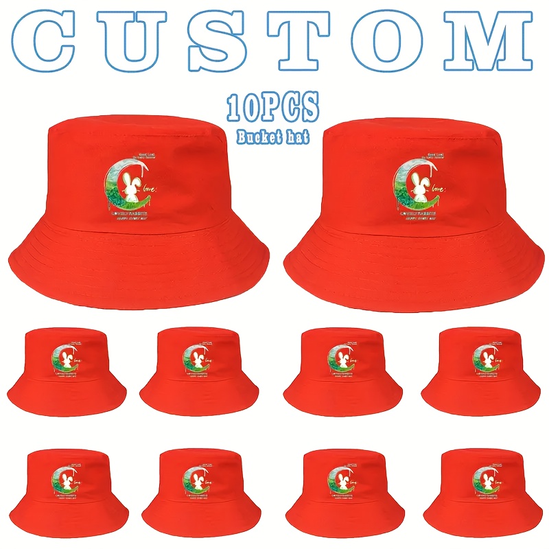 TEMU 10 Gorras de Pescador Ajustables para Todas - Sombreros Unisex Transpirables para Actividades al Aire Libre como Camping y Pesca, con Fotos,