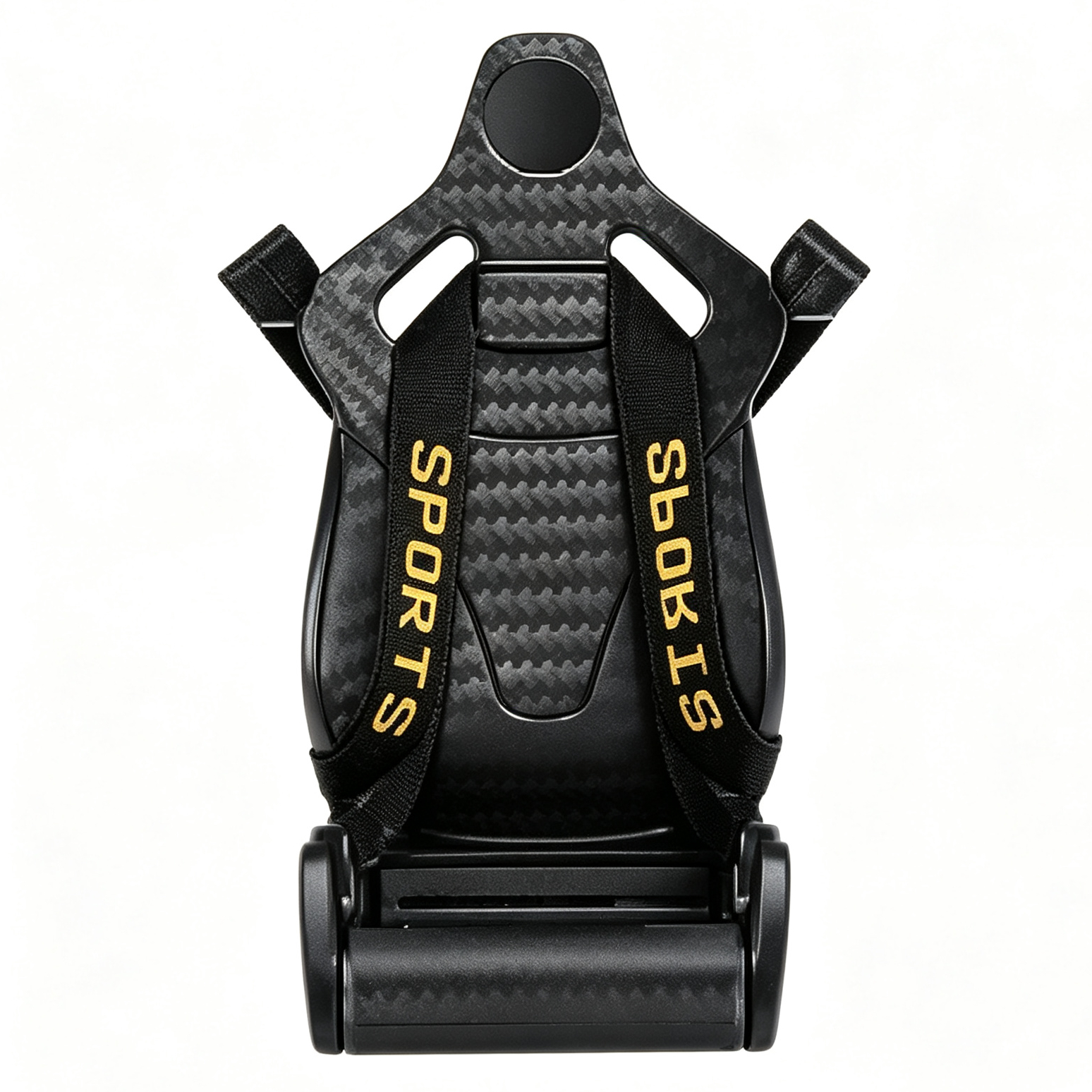 TEMU Racing Seat-shaped Car Phone Holder, Designed For Car Air Vents, Trendy And Cool Sports Appearance, Strong Carbon Fiber Texture, Ideal For Car