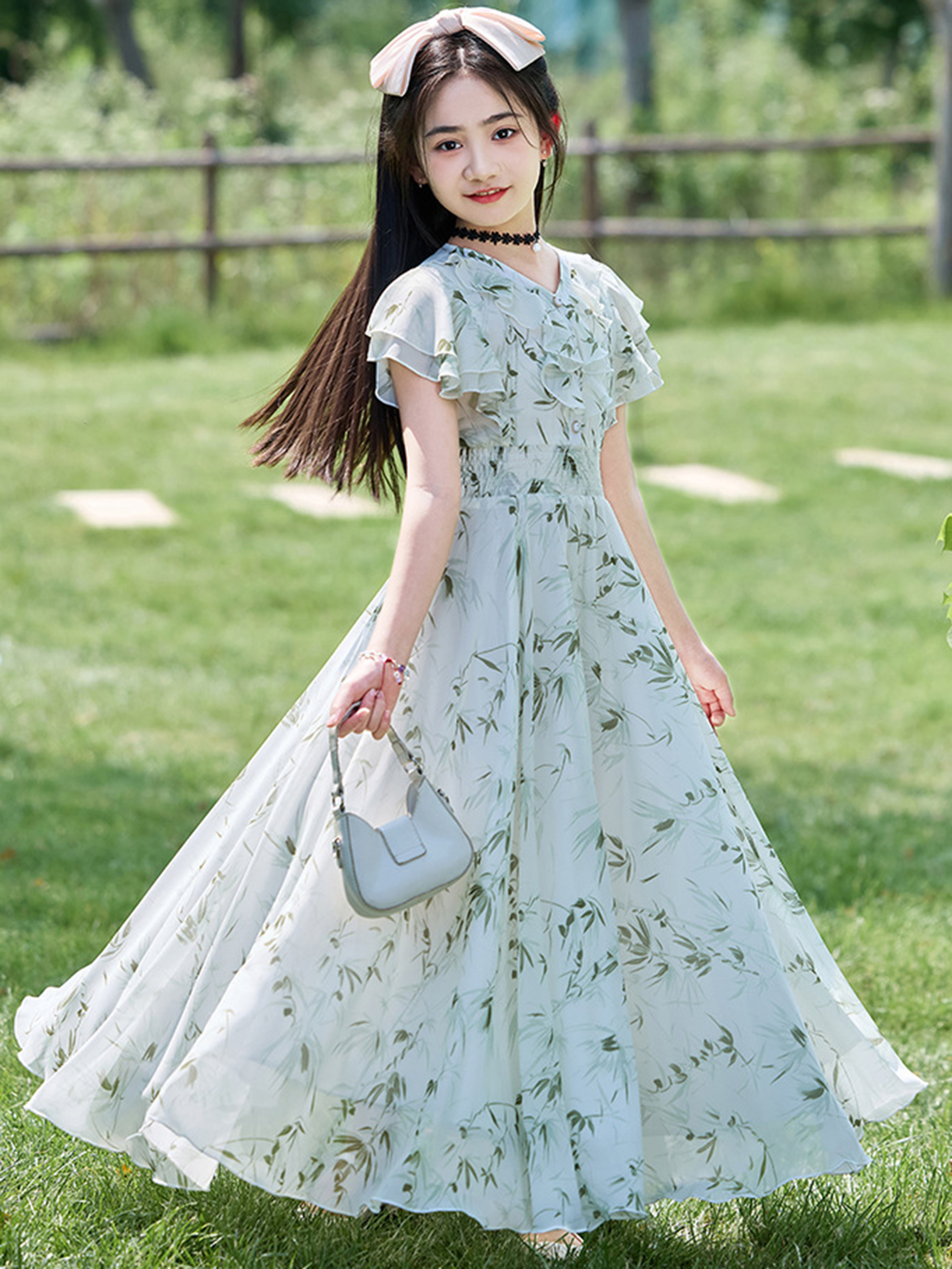 frock trendy cotton maxi dress designs YESNO Women's Summer Maxi Dresses Casual Floral Short Sleeve V Neck Boho  Beach Vacation Swing Dress with Pockets M EVF CR010 at Amazon Women's  Clothing store