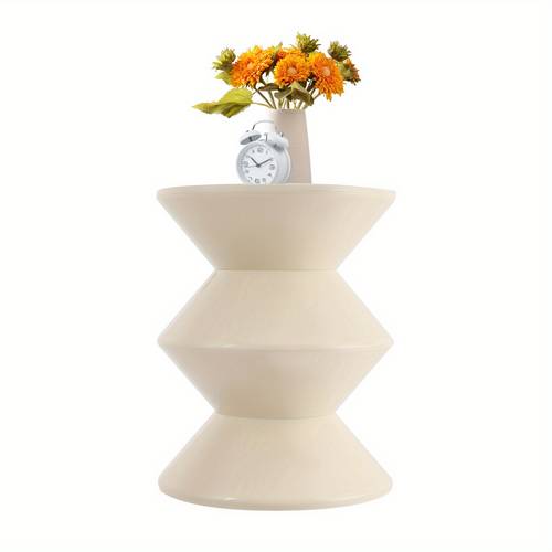 side table sofa side table modern round end table white nightstand