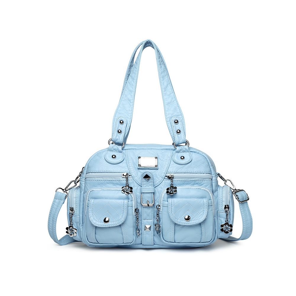 Image of Designer Shoulder Bag, European And Retro Fashion Crossbody Bag For Trendy, High-end American Handbag