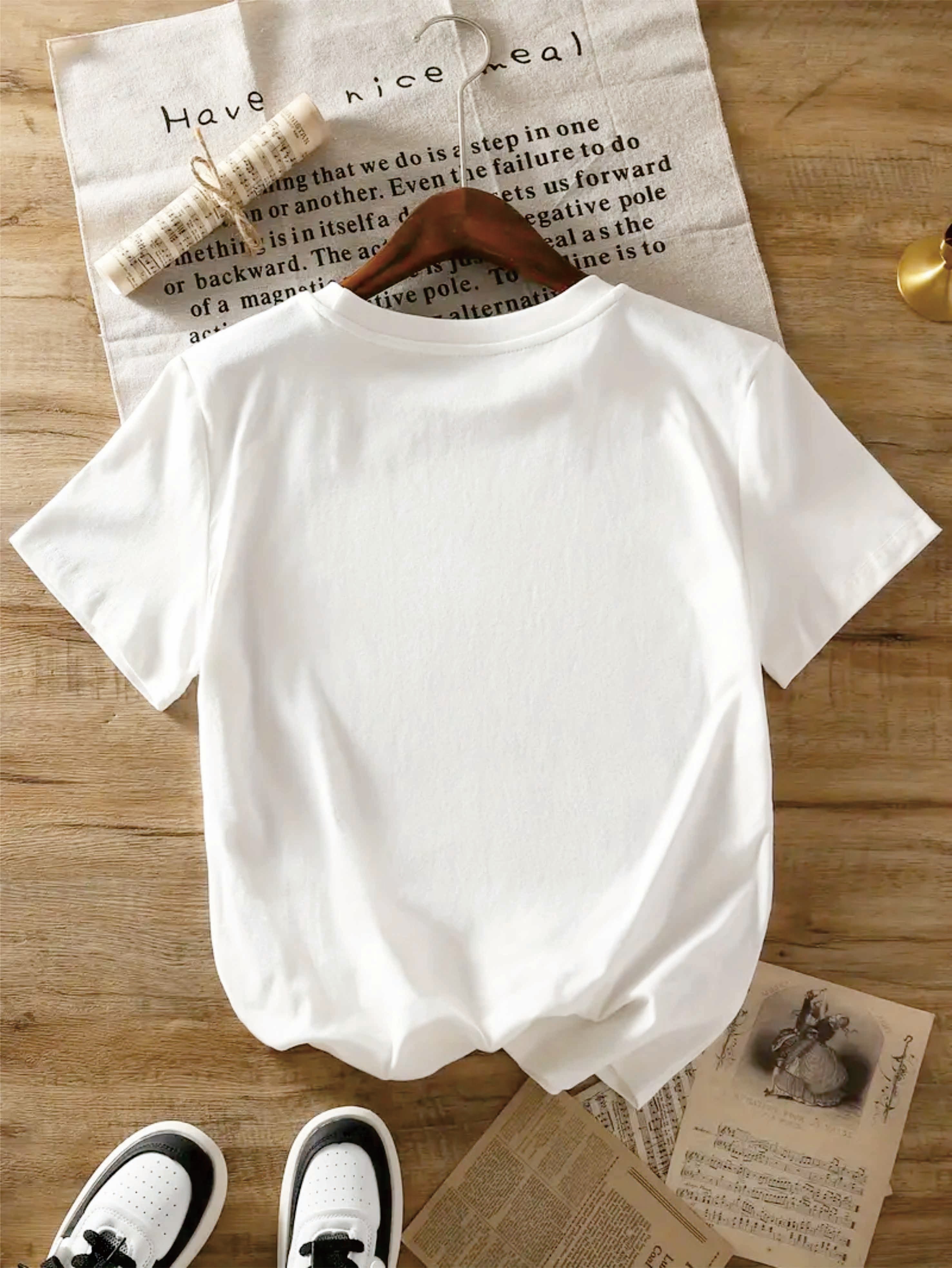 1pc white spice s element womens printed t shirt Temu Finland - Main Image