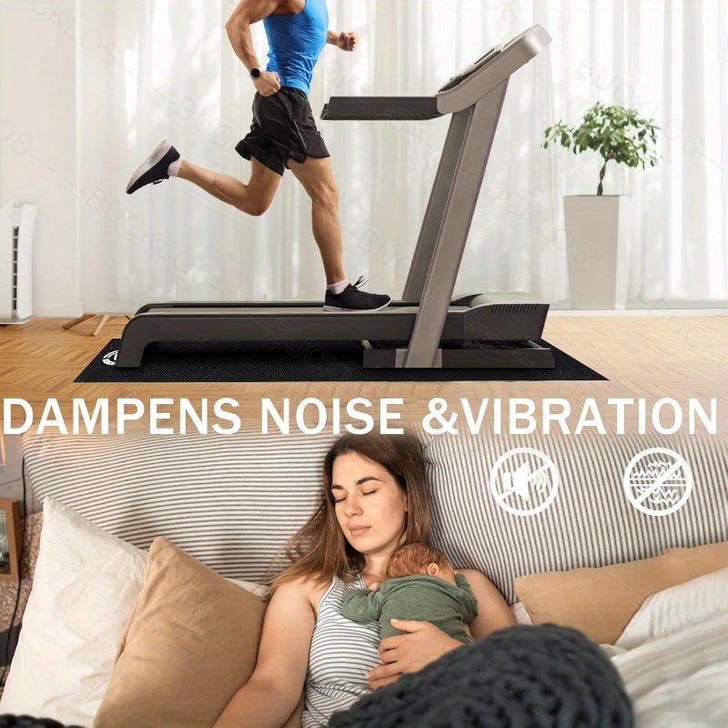 Exercise Mats Treadmills On Carpet Thick Rubber Treadmill Mat
