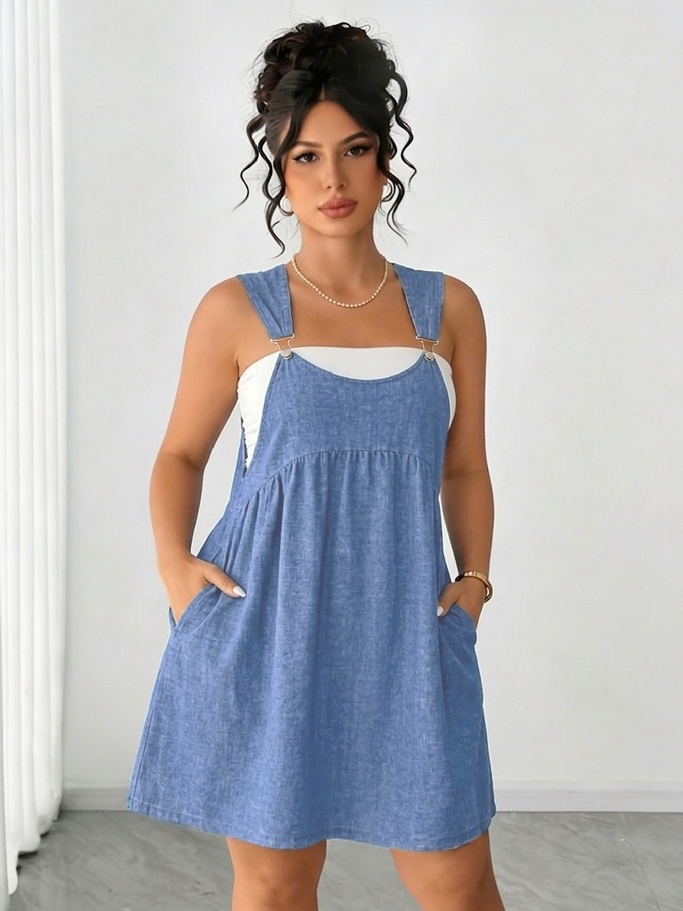 overalls dress sold on Temu United States