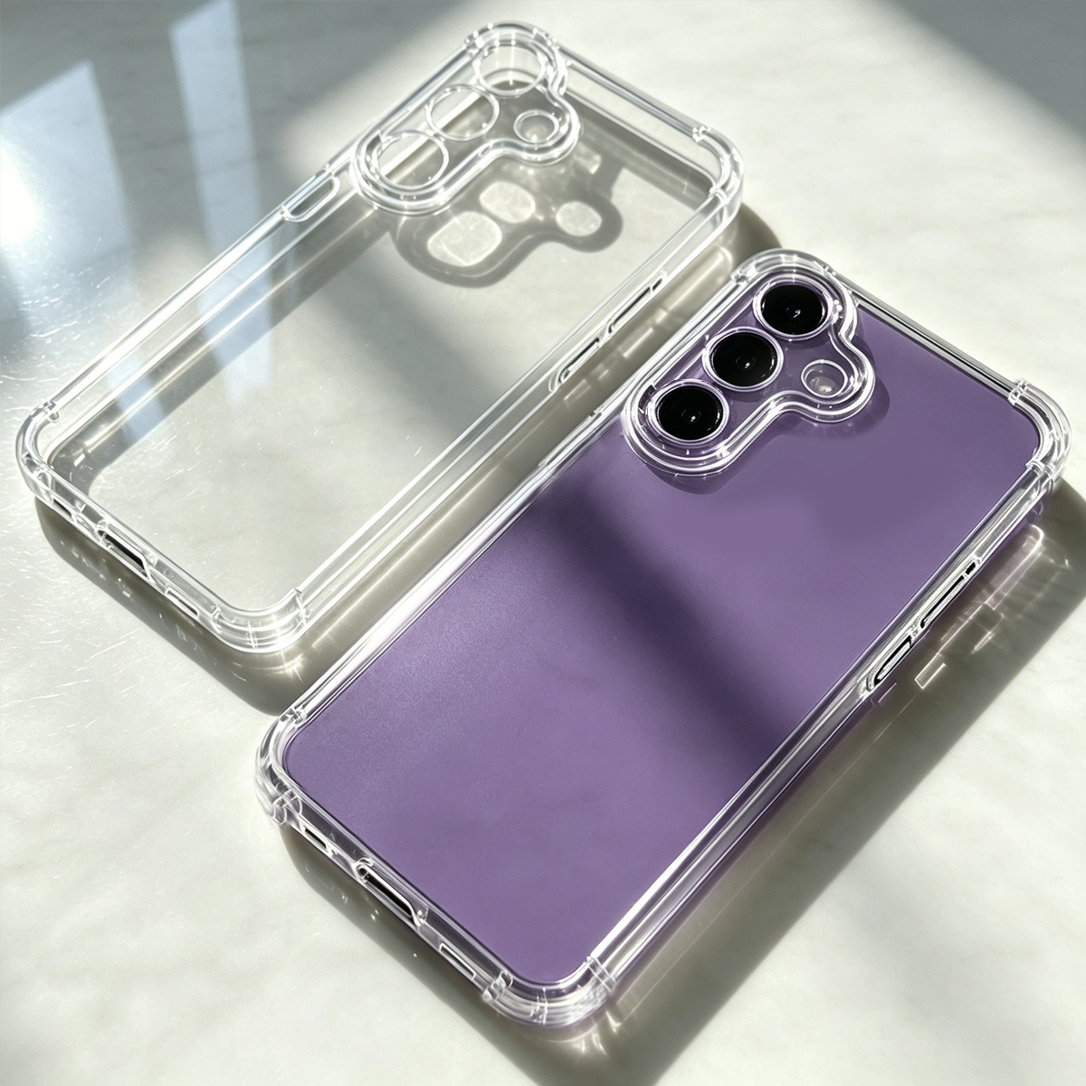 TEMU Phone Case - Shockproof Compatible With S26 S25 S24 S23 S22 S21 Fe, Compatible With Galaxy A57 A37 A17 A56 A55 A36 A35 A27 A26 A25 A16 A15 Case