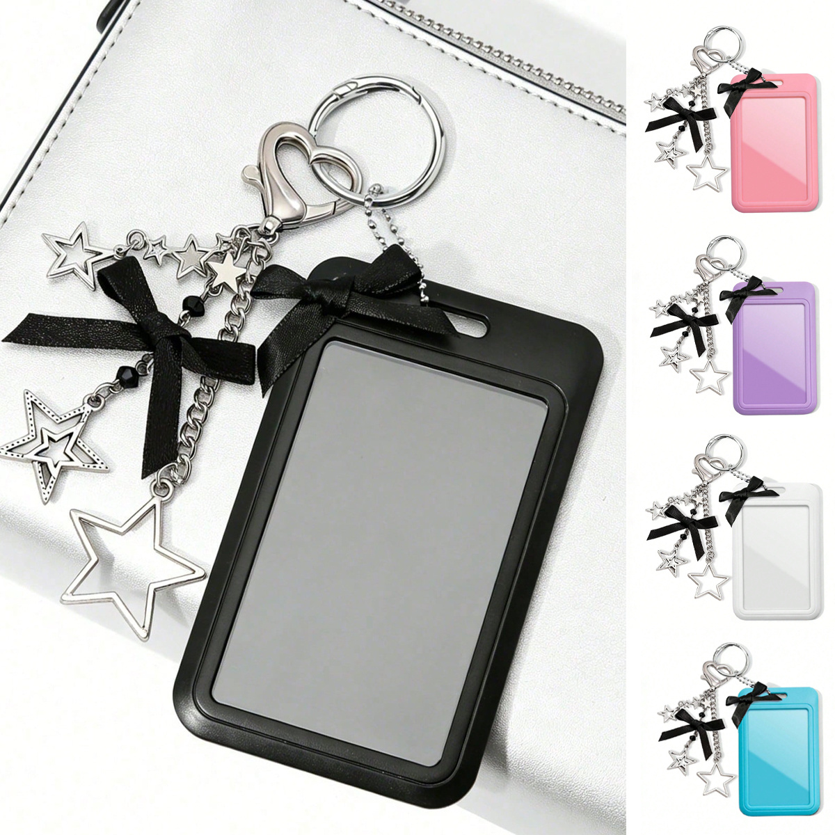 purple keychains sold on Temu United States