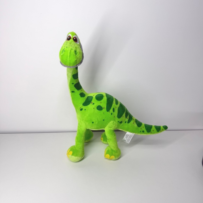 Image of Simulated Green Dinosaur Plush Doll, , Filled With Soft Polyester, Suitable For Home Decoration, Gifts, And Perfect For Birthdays, New Year, And Easter Presents