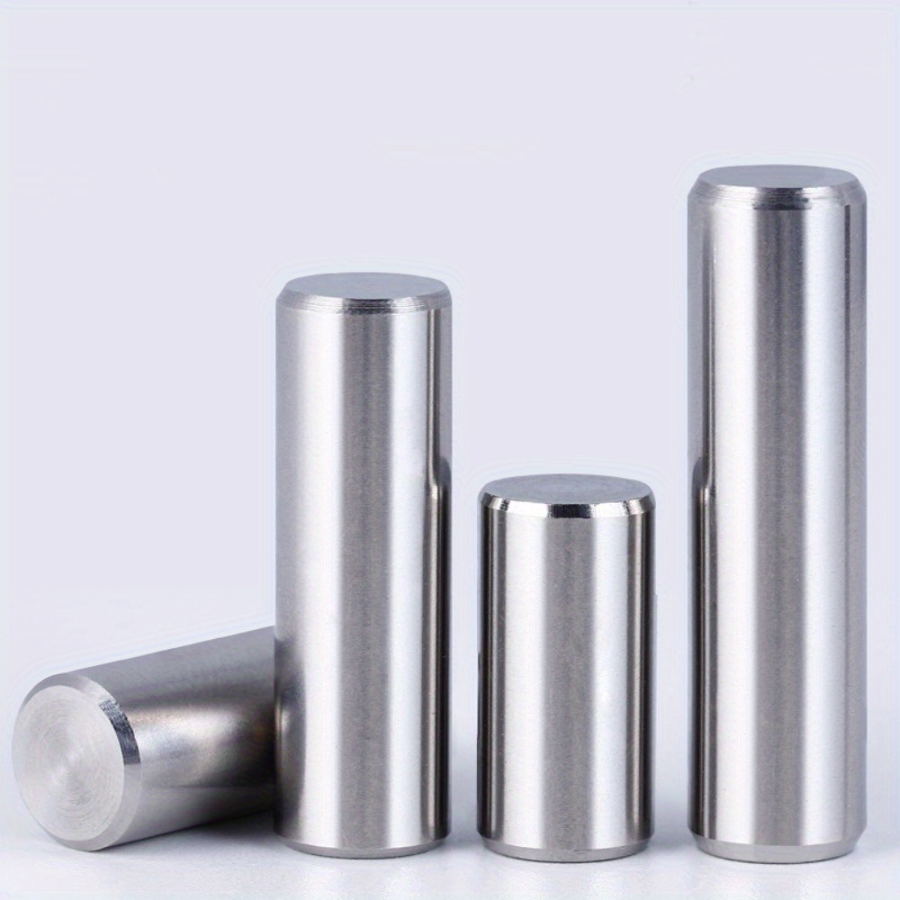 304 stainless steel dowel pin shelf support peg pin rod   elements cylindrical pin pegs support shelves silvery tone metal dowel pins shelf pegs support shelves diameter  6 length 5 40mm b