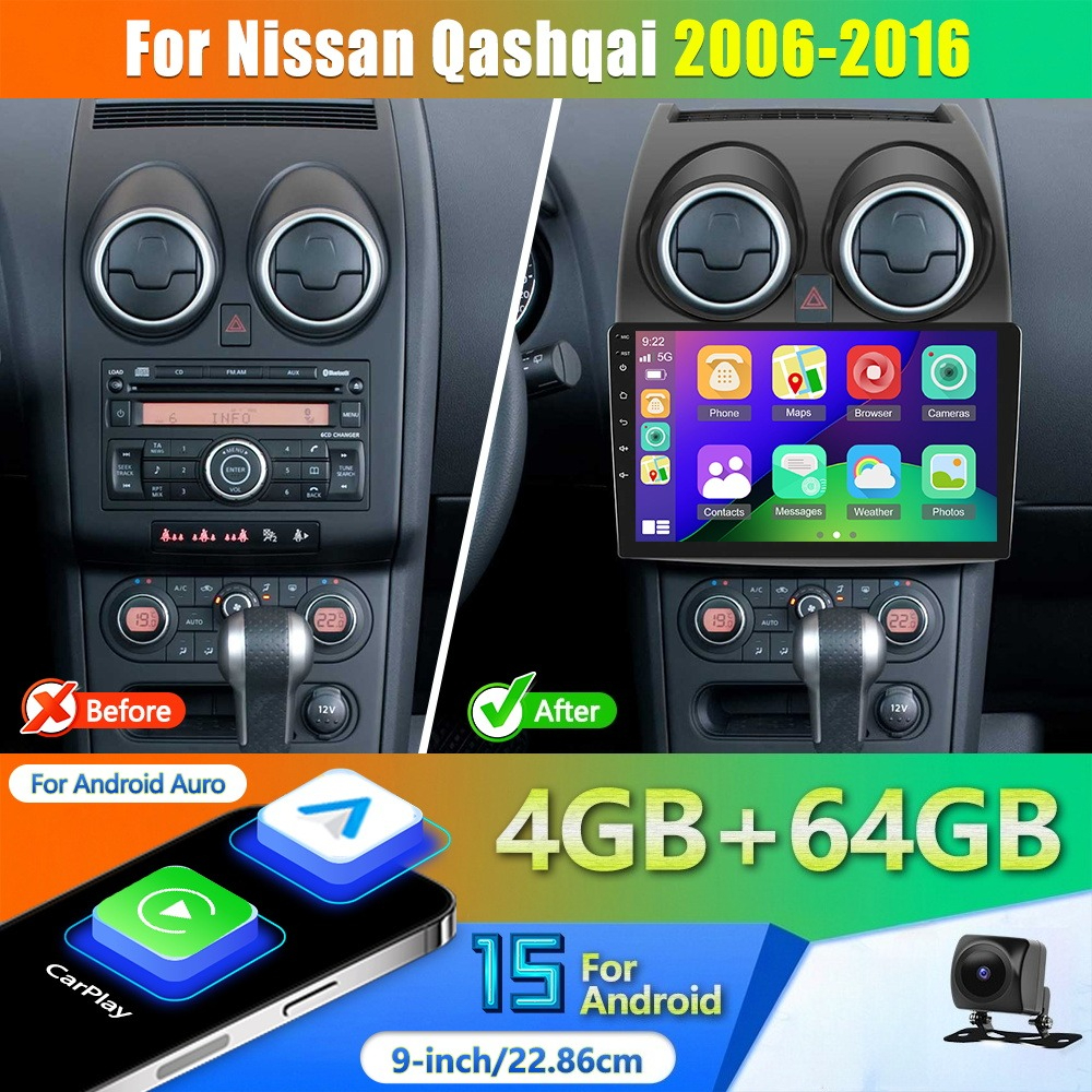 TEMU Camecho[4 64g] For 2006-2016 Upgrade Radio, 15, 9 Inch Ips Touchscreen Stereo - And Auto, , Wifi, Dsp/eq   Backup Camera
